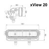xView 20 LED Fernscheinwerfer - ECE-R112 zertifziert