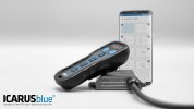 ICARUS blue 8-Kanal Set R820 + TM600 + Halter