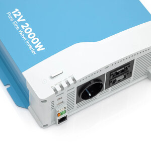 IH2000L-BYP Wechselrichter -2000W - By-Pass - 12V auf 220V
