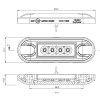 SLIM LED Positions- und Seitenmarkierungsleuchte - klassisch oder dark