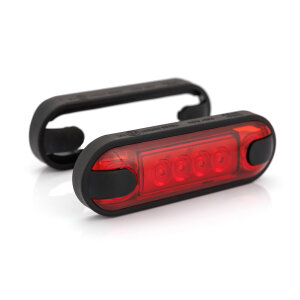 SLIM LED Schlussleuchte - rot - klassisch