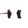 SLIM LED Schlussleuchte - rot - graphite