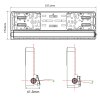 LPlight 2E kentekenplaathouder met geïntegreerde grootlichtlamp (1 paar)