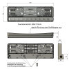 LPlight 2E kentekenplaathouder met geïntegreerde grootlichtlamp (1 paar)
