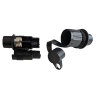 DIN9680 3-poliger Stecker, schwarz