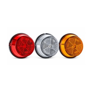 R40 Seitenmarkierungs- und Positionsleuchte rund 40mm mit optionalen Winkelhalter