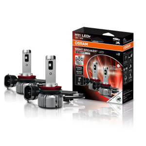 2er Set OSRAM H11 NIGHT BREAKER® LED SMART ECE | zulässig für alle Fahrzeuge