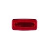 SLIM S - Positionsleuchte - rot - 110,8mm - 12V/24V - mit Reflektor