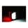 PLATORIX - LED Kennzeichenleuchte - 93,5x58mm - 12V/24V - mit rotem Positionslicht