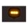 LUMEXA Arbeitsscheinwerfer - 100x60mm - 12V/24V - mit gelben Warnlicht