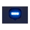 LUMEXA Arbeitsscheinwerfer - 100x60mm - 12V/24V - mit blauem Blitzlicht