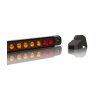 LIZARD - LED Heckleuchte - 252x27mm - 12V/24V - schmale Lightbar mit dynamischem Blinker, Bremslicht & Positionslicht