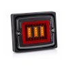 Lumetra LED Multifunktions-Rückleuchte mit Montagerahmen 127x151mm 12V-24V